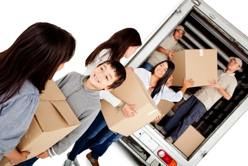 Man and van service helping with a home move in Stockwell