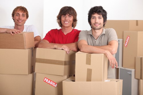 Local removals team helping with a residential move in Stockwell