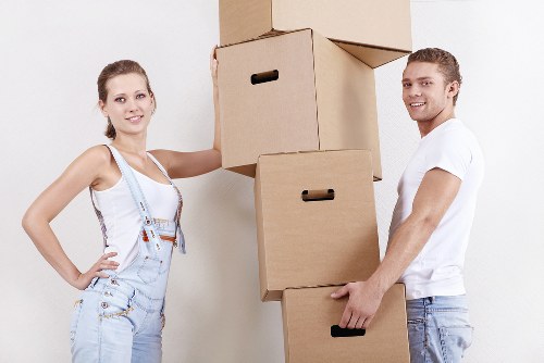Stockwell moving van transport for boxes, furniture, and appliances