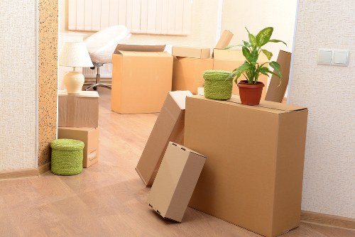 Professional packing for office relocation services in Stockwell