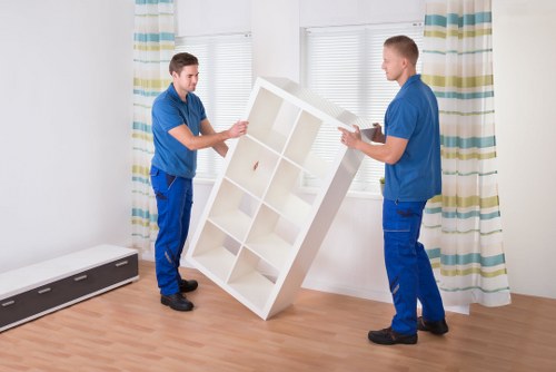 Preparing belongings for a Stockwell house relocation