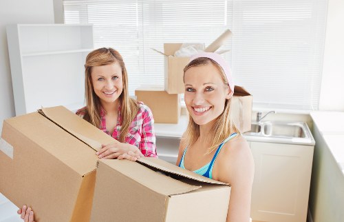 Medium-sized moving truck for residential removals in Stockwell