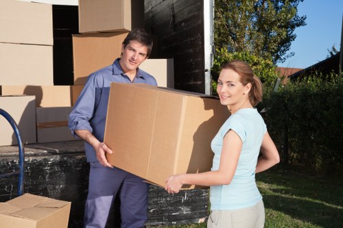 Office removal services in Stockwell handling desks and business equipment